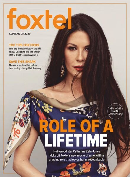 Foxtel Magazine – September 2020 Cover