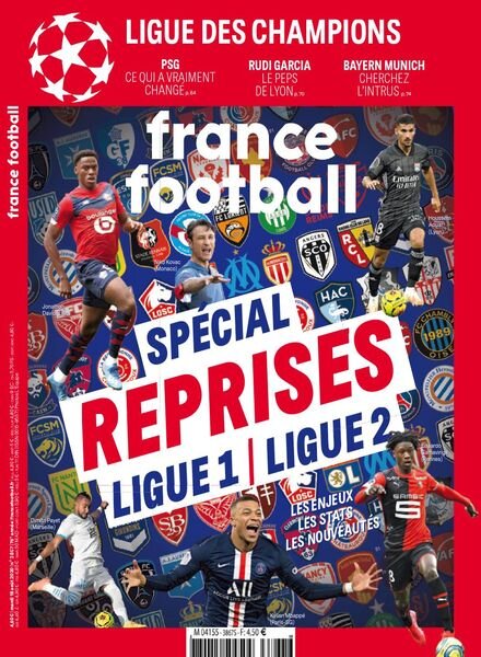 France Football – 18 Aout 2020 Cover