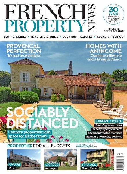 French Property News – September 2020 Cover