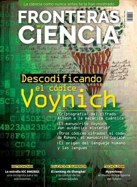 Fronteras de la Ciencia – julio 2020 Cover