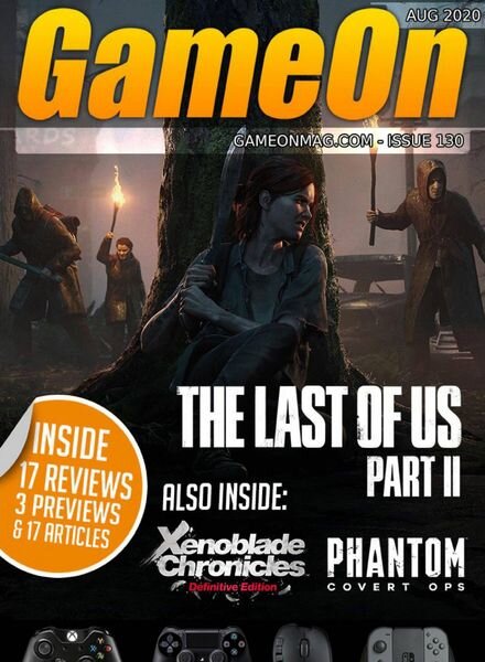 GameOn – August 2020 Cover