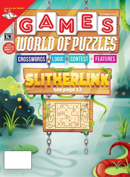 Games World of Puzzles – October 2020 Cover