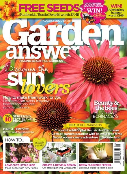 Garden Answers – August 2020 Cover