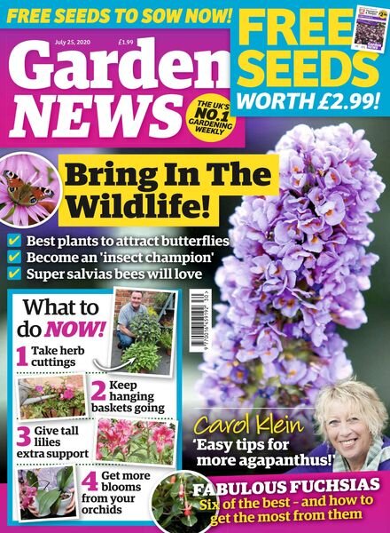 Garden News – 21 July 2020 Cover