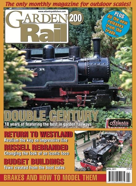 Garden Rail – April 2011 Cover