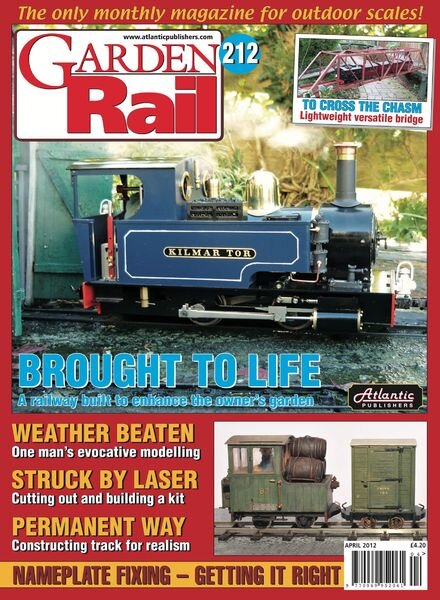 Garden Rail – April 2012 Cover