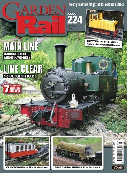 Garden Rail – April 2013 Cover
