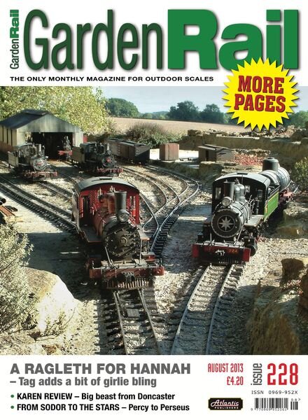 Garden Rail – August 2013 Cover