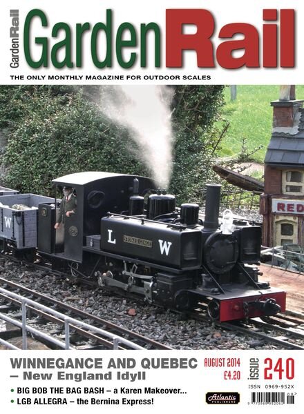 Garden Rail – August 2014 Cover