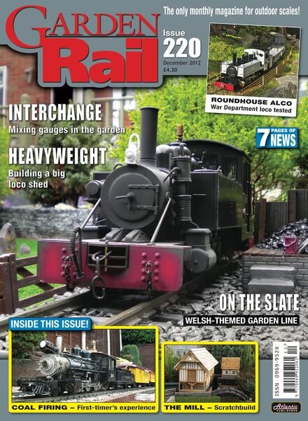 Garden Rail – December 2012 Cover