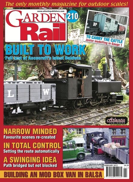Garden Rail – February 2012 Cover