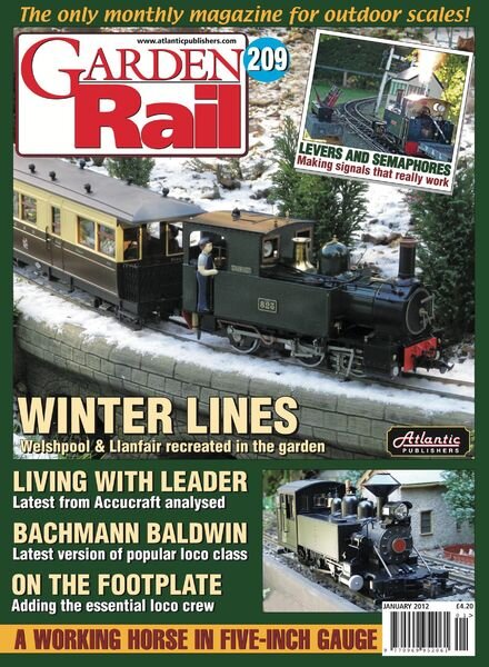 Garden Rail – January 2012 Cover