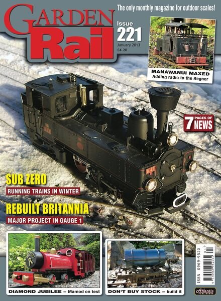 Garden Rail – January 2013 Cover