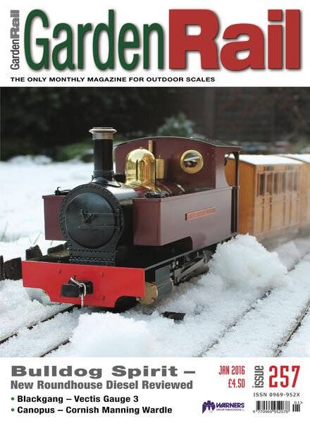 Garden Rail – January 2016 Cover