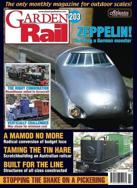 Garden Rail – July 2011 Cover