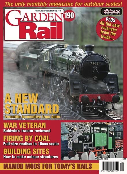 Garden Rail – June 2010 Cover