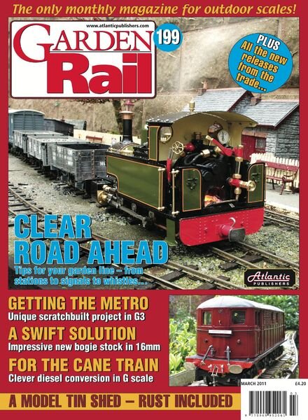 Garden Rail – March 2011 Cover