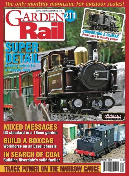 Garden Rail – March 2012 Cover