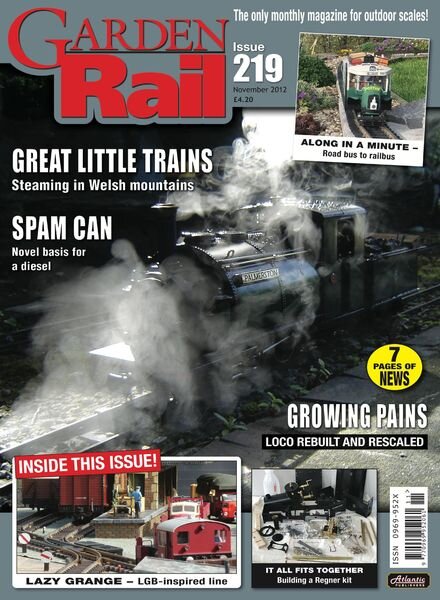 Garden Rail – November 2012 Cover