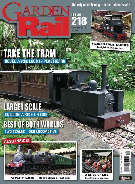 Garden Rail – October 2012 Cover
