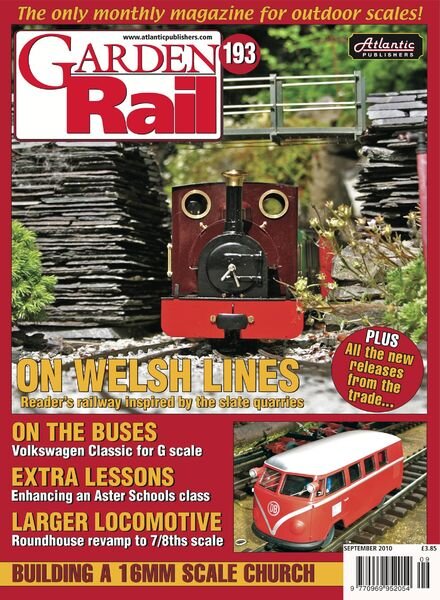 Garden Rail – September 2010 Cover