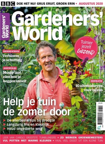 Gardeners’ World Netherlands – augustus 2020 Cover