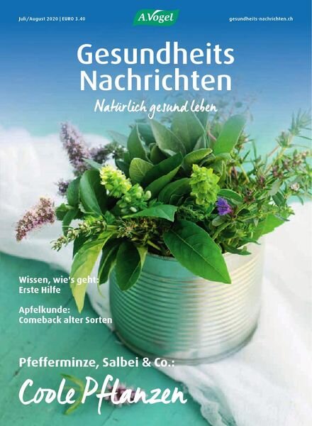 Gesundheits Nachrichten – Juli-August 2020 Cover