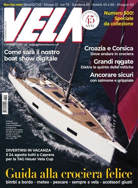 Giornale della Vela – Agosto 2020 Cover