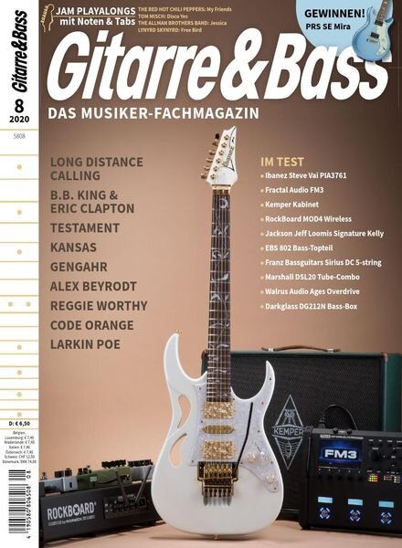 Gitarre & Bass – Juli 2020 Cover