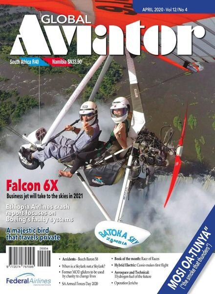 Global Aviator South Africa – April 2020 Cover