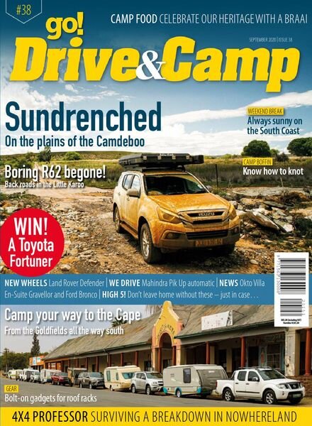 Go! Drive & Camp – September 2020 Cover