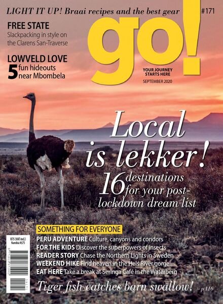 go! South Africa – September 2020 Cover