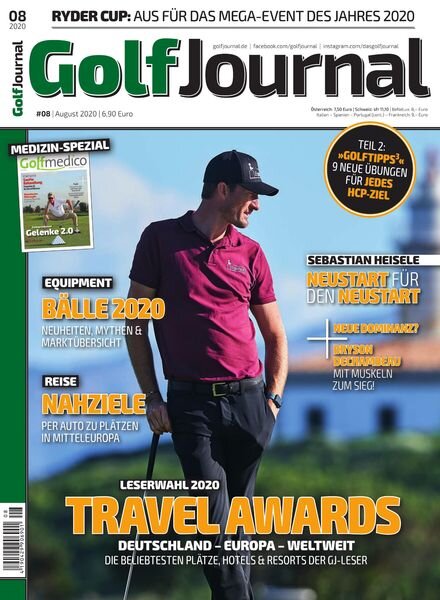 Golf Journal – August 2020 Cover