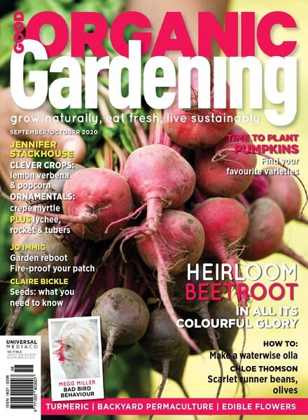 Good Organic Gardening – September-October 2020 Cover