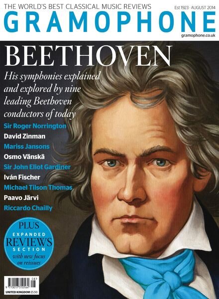 Gramophone – August 2014 Cover