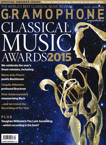 Gramophone – Awards 2015 Cover