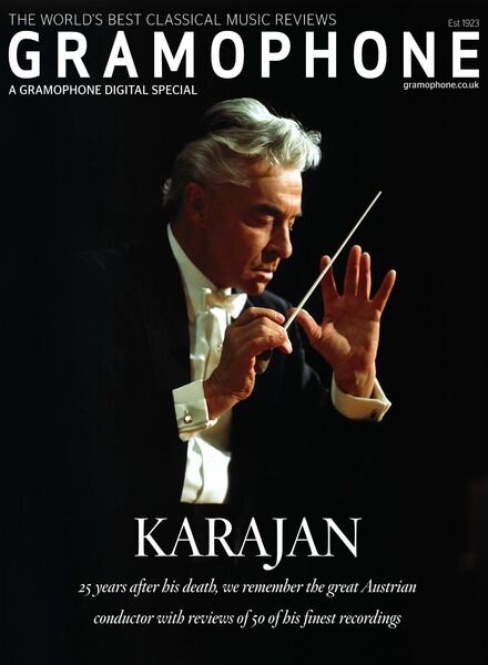 Gramophone – Karajan Special Edition Cover