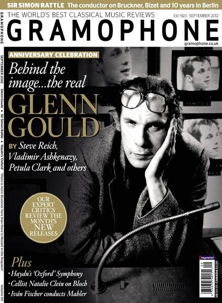 Gramophone – September 2012 Cover