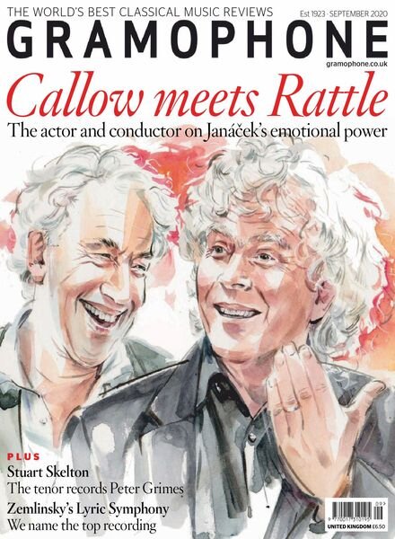 Gramophone – September 2020 Cover