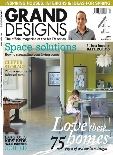 Grand Designs UK – April 2013 Cover