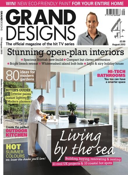 Grand Designs UK – August 2013 Cover