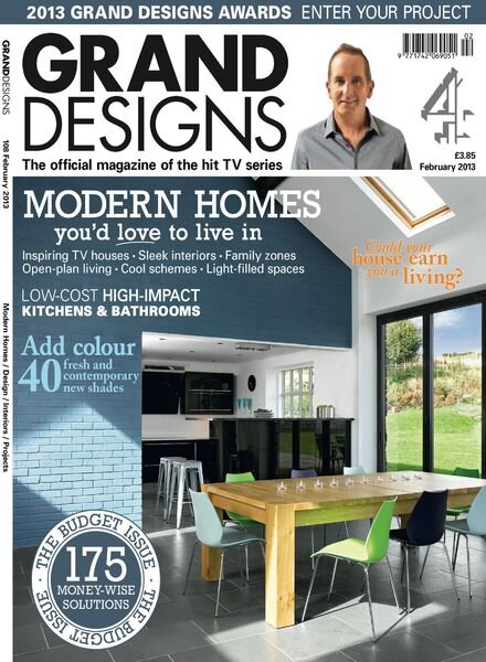 Grand Designs UK – February 2013 Cover