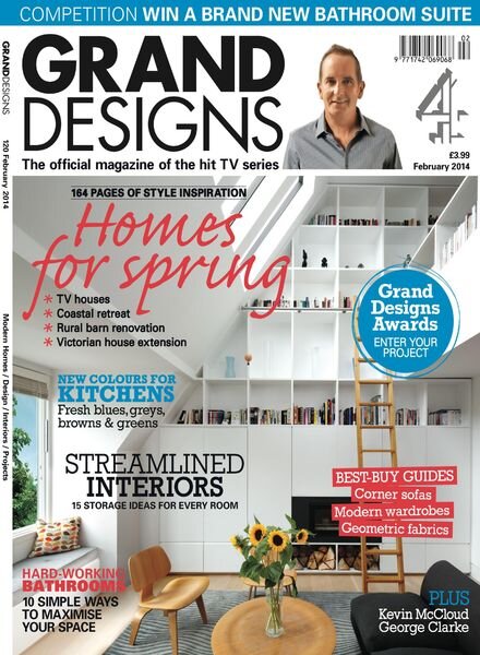Grand Designs UK – February 2014 Cover