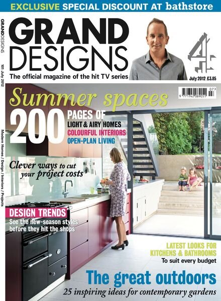 Grand Designs UK – July 2012 Cover