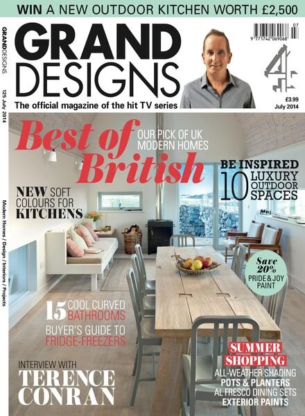 Grand Designs UK – July 2014 Cover