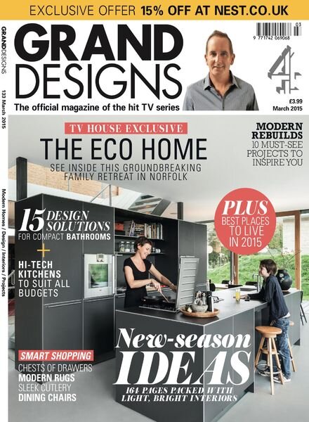 Grand Designs UK – March 2015 Cover