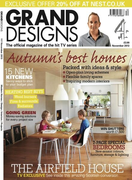 Grand Designs UK – November 2013 Cover