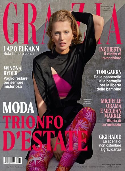 Grazia Italia – 16 luglio 2020 Cover
