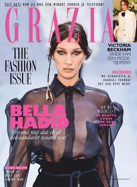 Grazia Netherlands – 12 augustus 2020 Cover