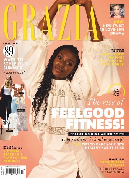 Grazia UK – 10 August 2020 Cover